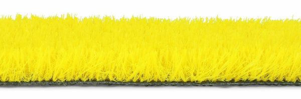 דשא סינטטי צהוב צבעוני